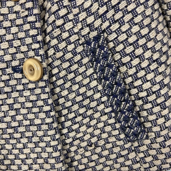 Tabitha Ottawa Coat Wool blend double breasted button up wool neck - Picture 9 of 11